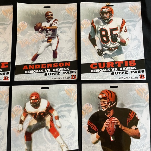 Collection of CINCINNATI BENGALS (SUITE PASSES! Memorabilia!! BENGALS HISTORY - Picture 3 of 9